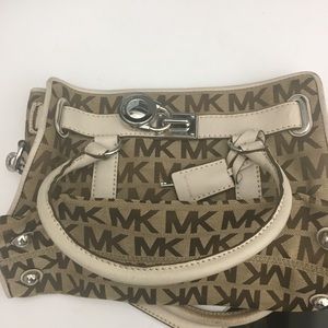 Michael Kors Monogram Hamilton Bag